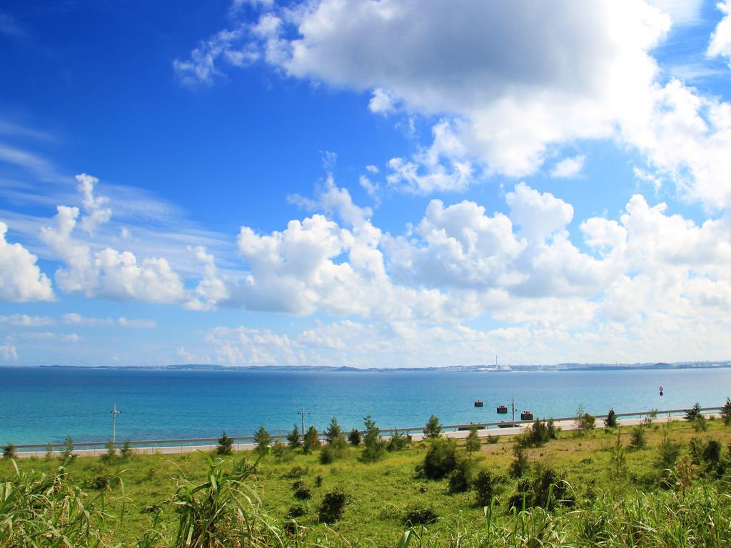 Kariyushi Condominium Ocean Hills Chouraku Stay Kin Eksteriør bilde